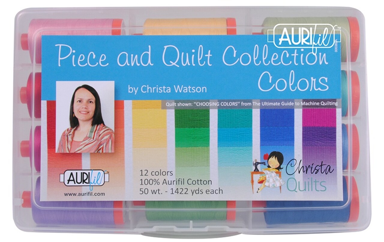 Aurifil Designer Thread Collection-Piece And Quilt Collection - Colors